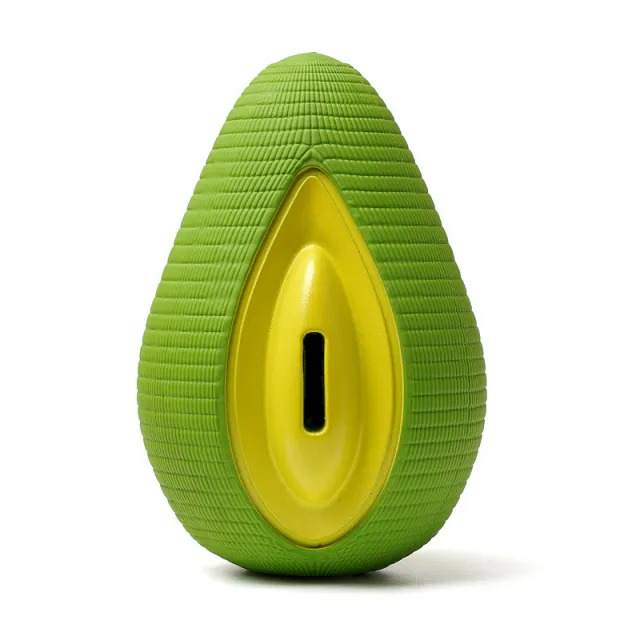 Dog Spills Ball Avocado Rubber Pet Green - Shop at LoveMi