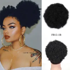European And American Wig Ponytail Explosion Hair - 1B - View 1