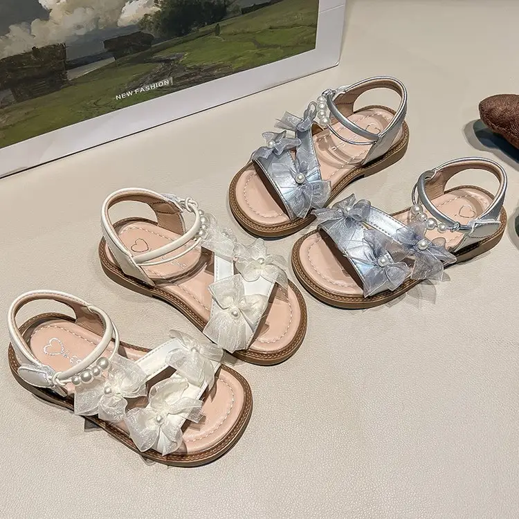 Fairy Style Girls' Baby Princess Sandals, Bow