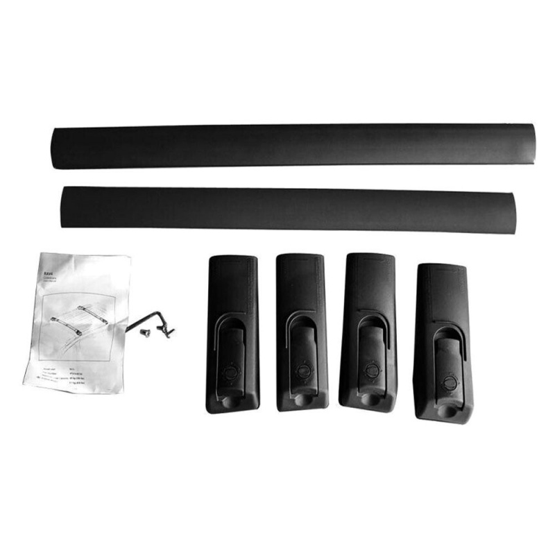 For 2013-2018 RAV4 Xa40 OE Factory Style Roof Rack Rail Cross Bars Kit Pair 3