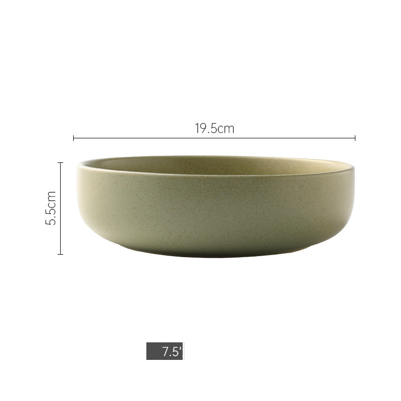 7.5inch large bowl green