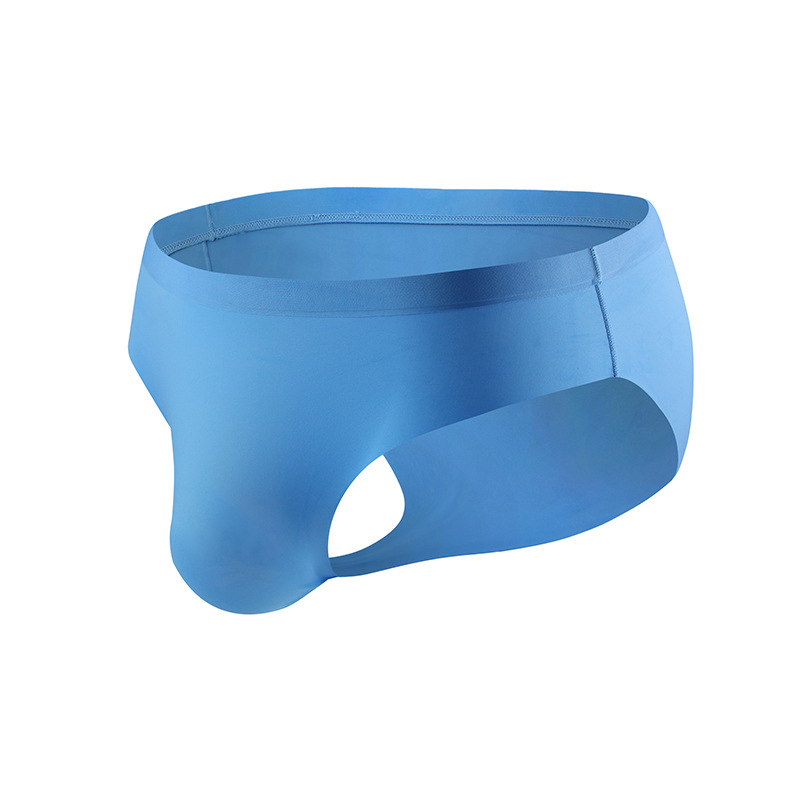 Men's Seamless Ice Silk Briefs