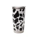 B Black And White Cow Pattern