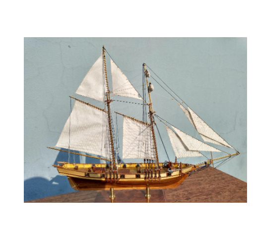 DIY Boat Model Kit Wooden Antique Boat Building Kit 3
