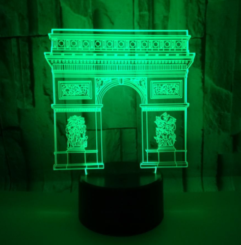 Triumphal Arch 3D Night Light