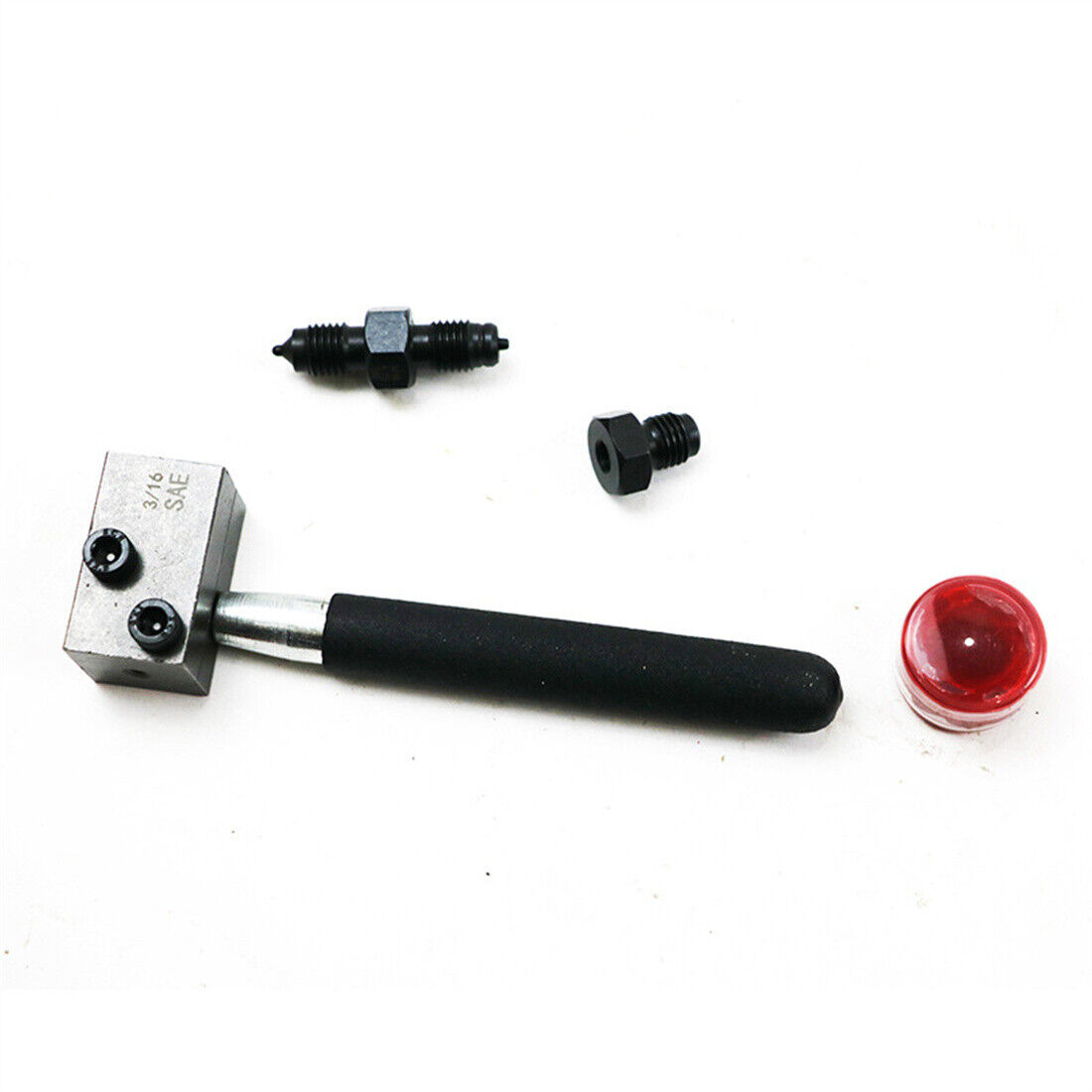 Brake Pipe Flaring Tool SAE Hand Held On Car Double Flare Kit — image 11