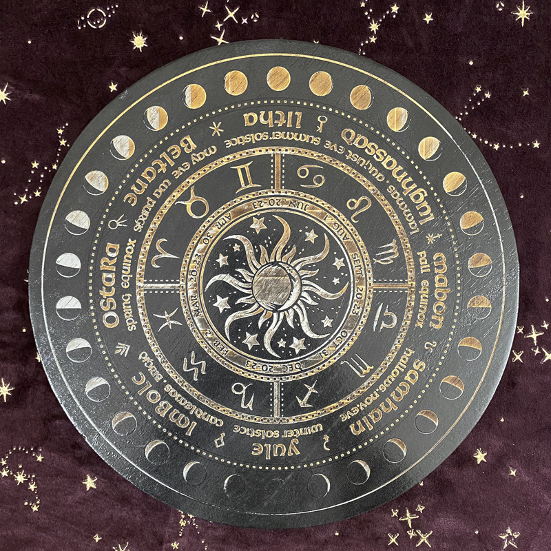 Astrolabe altar pendulum prayer ceremony props