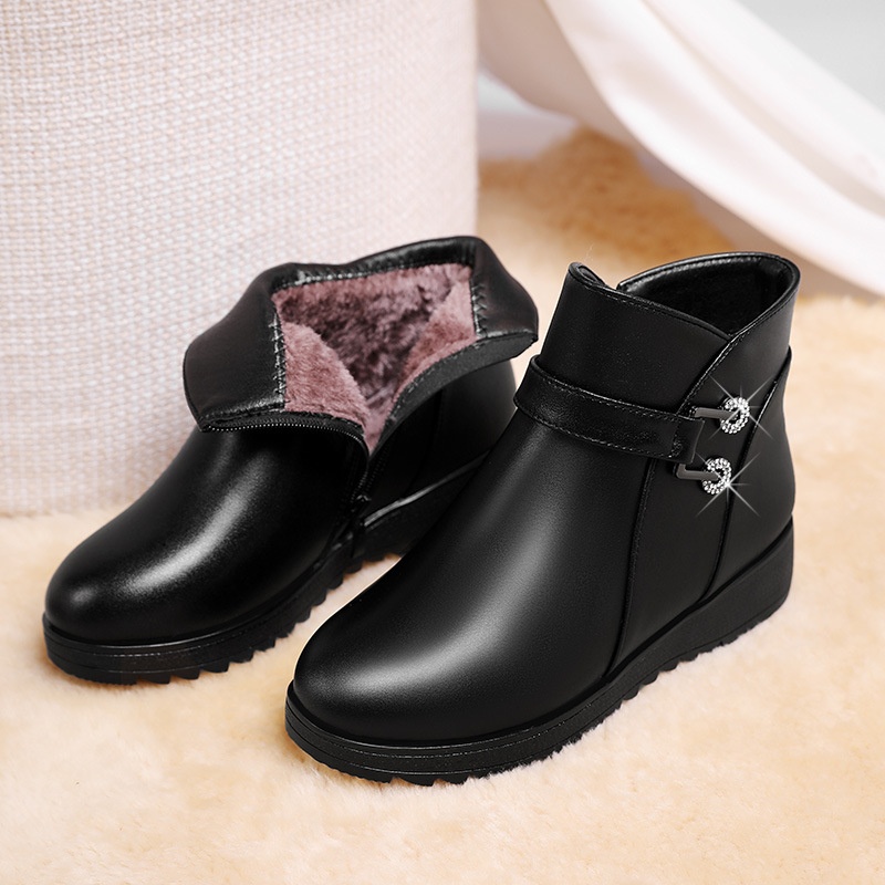 Title 6, Soft-soled Non-slip Flat-bottomed Plus Velvet W...