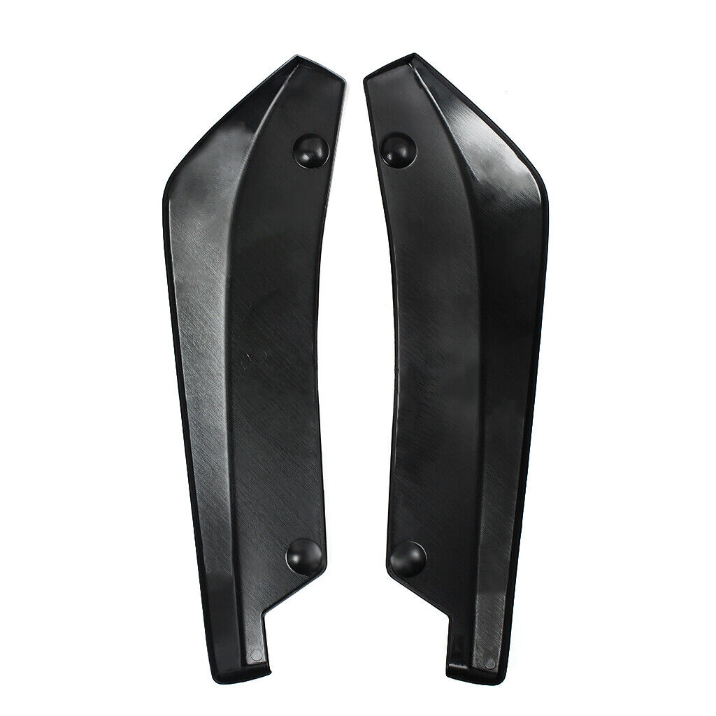 2X For B Enz A-Class C-Class Diffuser Wrap Angle Splitter Rear Bumper Lip — image 4
