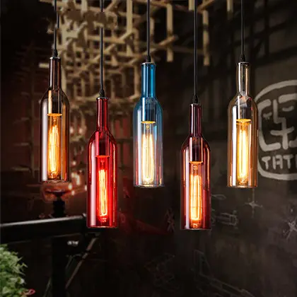 Nordic Style Restaurant Bar Creative Color Wine