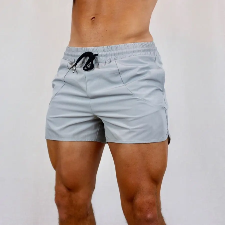 Men's Summer Stretch Fitness Running Training Beach Shorts