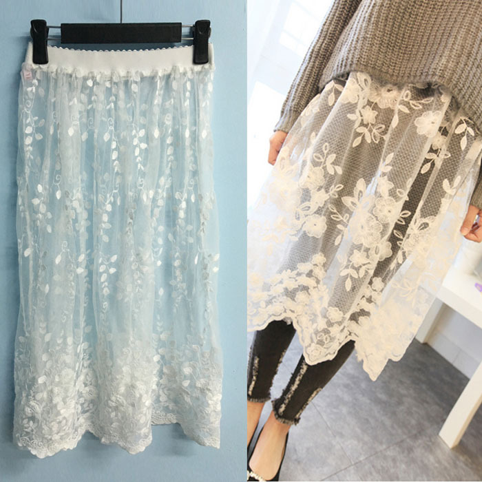 Title 4, Lace Half Slip Women Underskirt