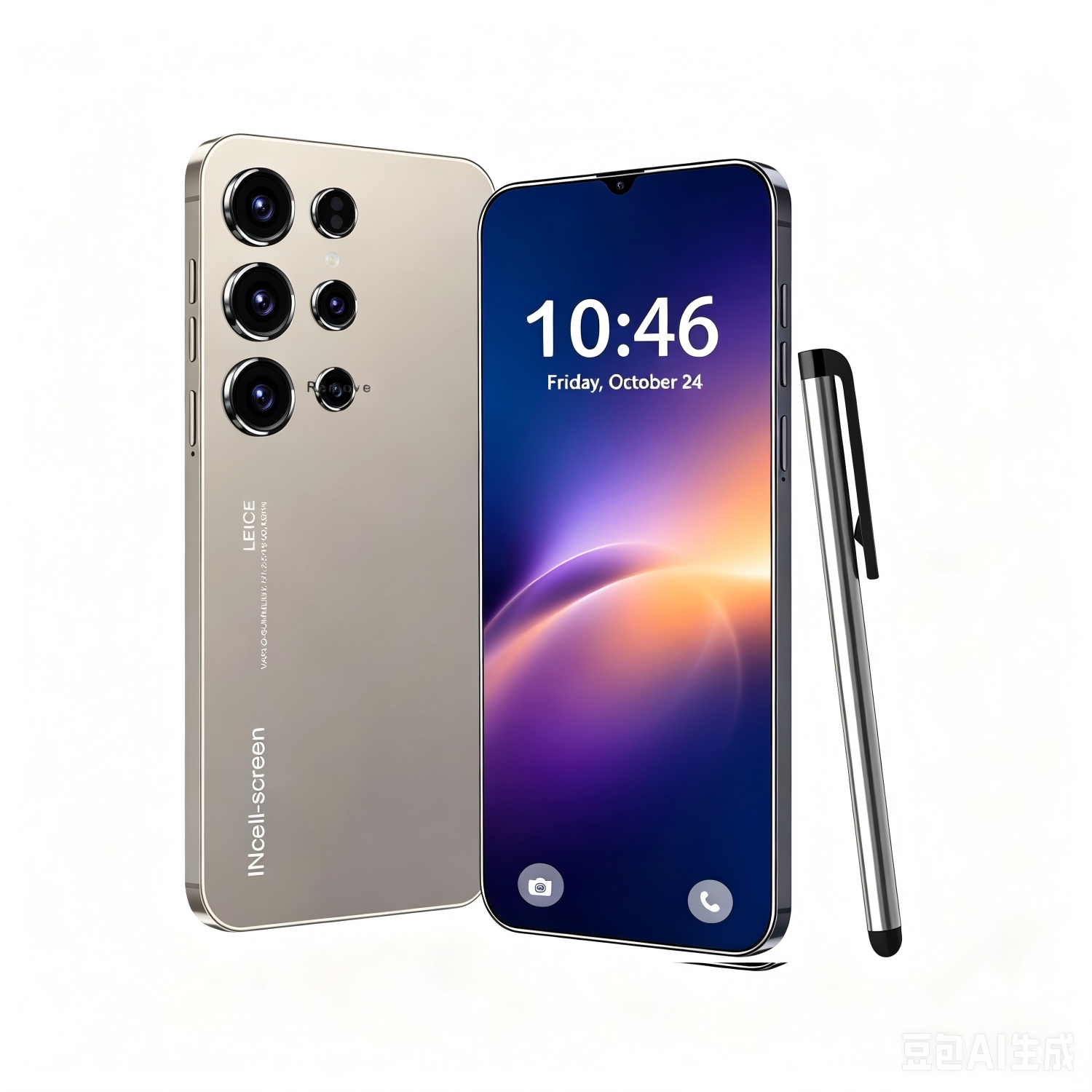 C25 Unlocked Phone, 128GB Smartphone  5G Android 14.0 Cell Phones 6.3HD 6800mAh Dual SIM Dual Standby in Gray