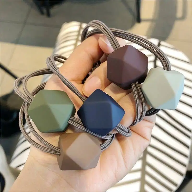Simple Moradi Color Hair Elastic Band Adult