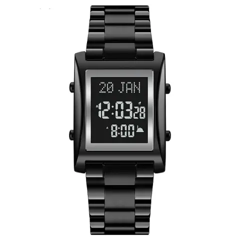 SKMEI 1815 Muslim Islamic Azan Prayer Watch Qibla Direction
