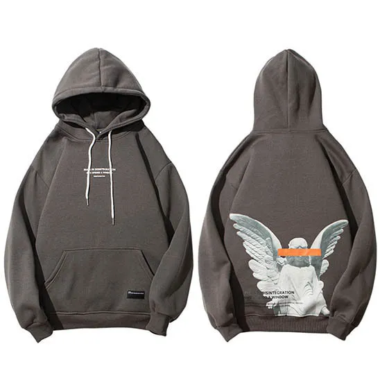 Printed Plus Velvet Girls Selling Hooded Sweaters 1 Style - Shop at LoveMi