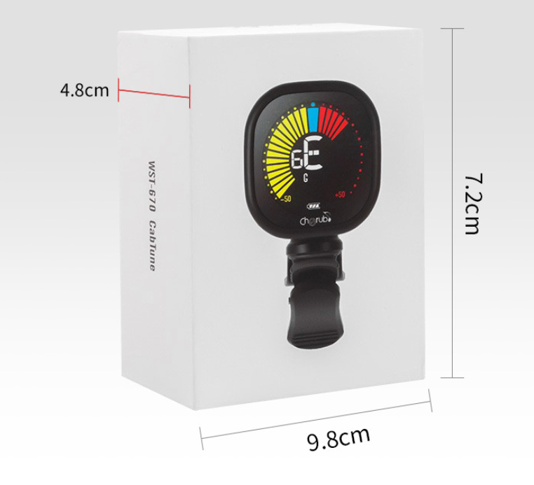 Guitar Tuner Rechargeable Professional Ukulele Bakelite Guitar Automatic Dedicated Tuner - Image 6