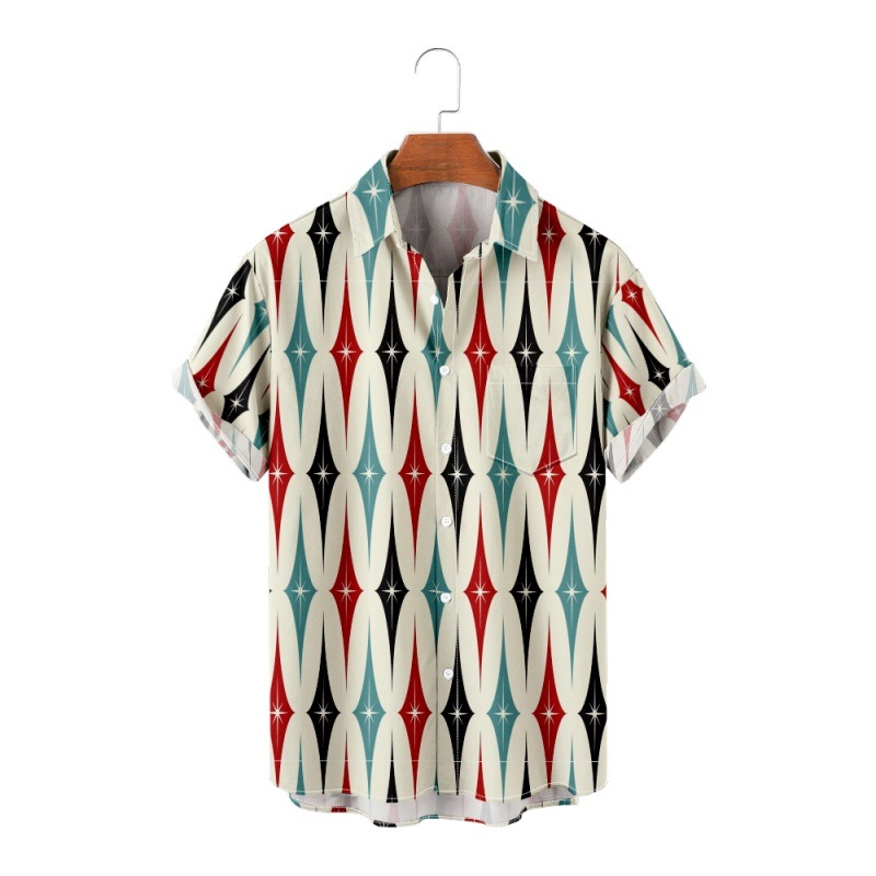 Title 1, Hawaiiaans Heren Strandshirt Kort Import Amazon...