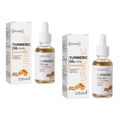 EELHOE Turmeric Dark Spot Correcting Serum Face Care Spot Moisturizing Nourishing Repairing Complexion Serum - 2Pcs - View 1