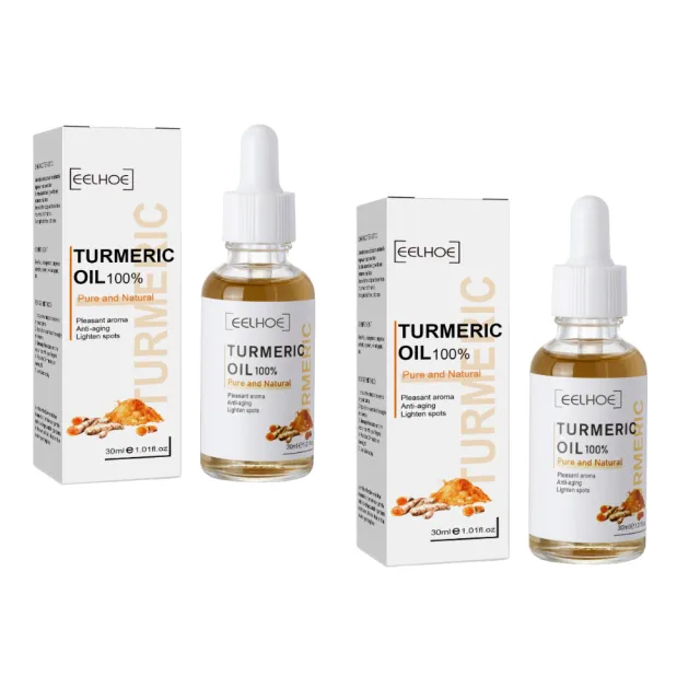 EELHOE Turmeric Dark Spot Correcting Serum Face Care Spot Moisturizing Nourishing Repairing Complexion Serum 2Pcs - Shop at LoveMi