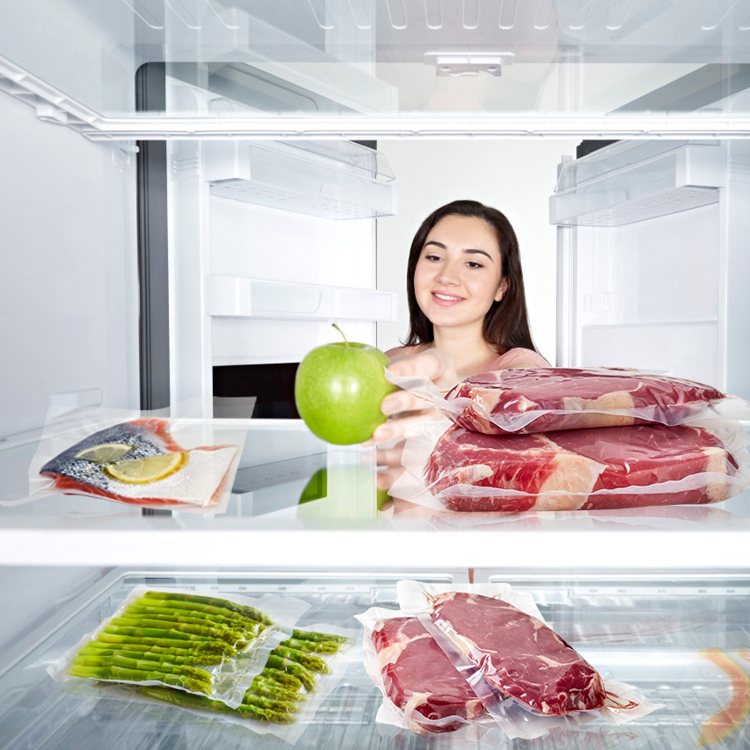 Electric Vacuum Sealer Machine Household Automatic Food Vacu view 11