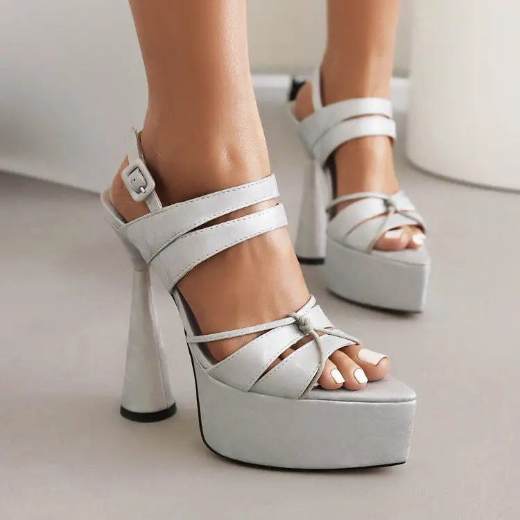 High Heeled Toe Sandals