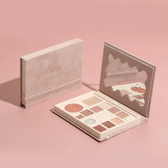 Embossed Eyeshadow Highlighter Blush All-in-one Makeup Plate