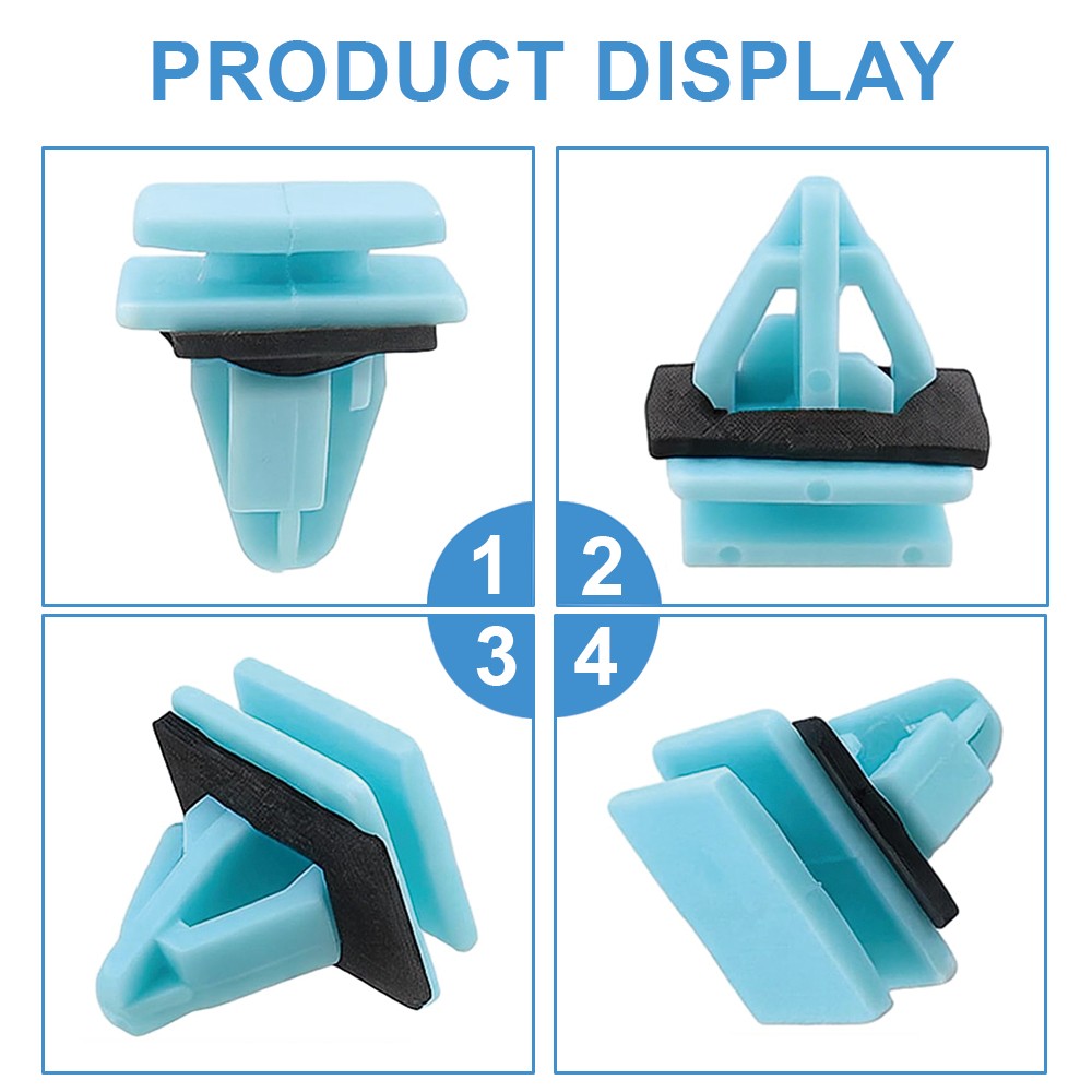 50pcs For Hyundai Santa KIA Side Moulding Clips Door Trim Strip 877561F000 — image 8