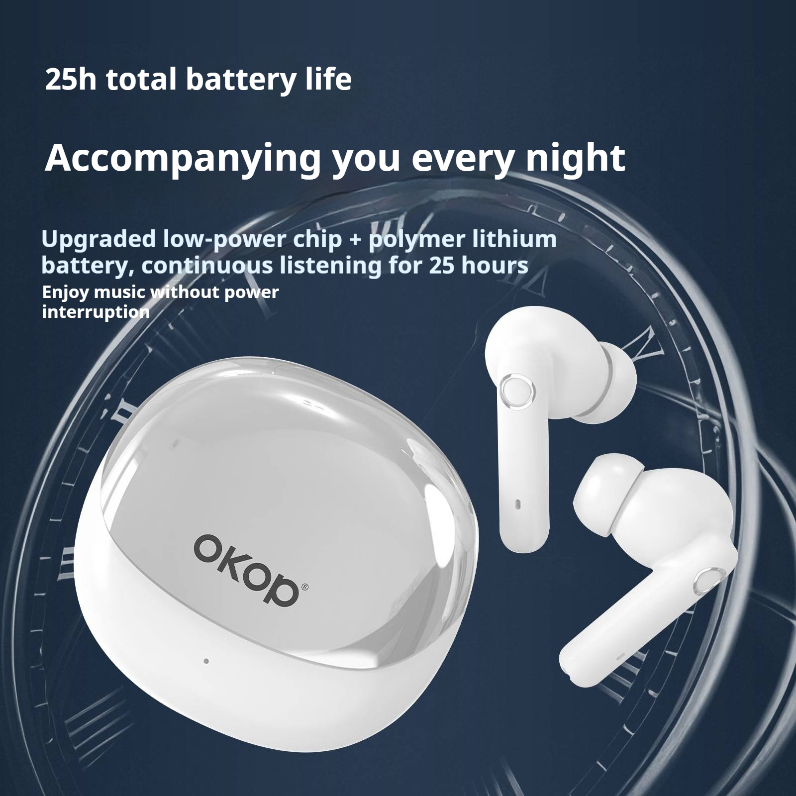KP-209 Best-Selling Wireless Bluetooth Earbuds Semi-In-Ear Minimalist Design Low-Latency Gaming Noise-Canceling Calls Long Battery Life In Stock 7