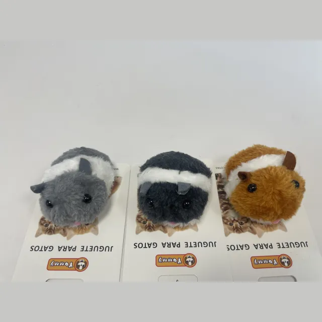 Electric Little Hamster Cat Toy Grey - Shop at LoveMi