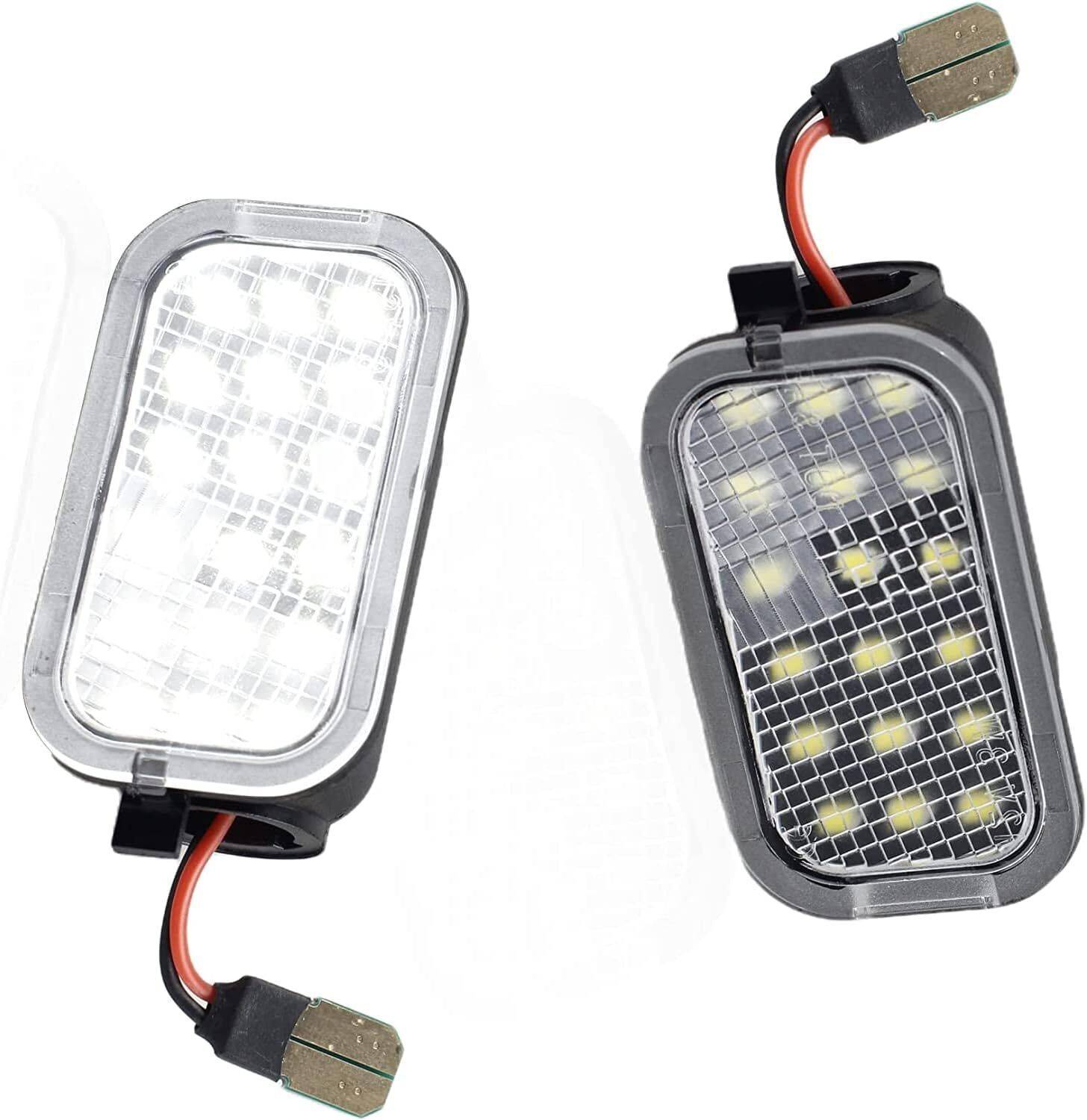 2X LED Side Mirror Puddle Lights For 07-14 Yukon Sierra Tahoe Avalanche Escalade — foto 5