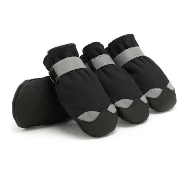 Pet Shoes Are Waterproof Non slip And Wear resistant Black - Shop at LoveMi
