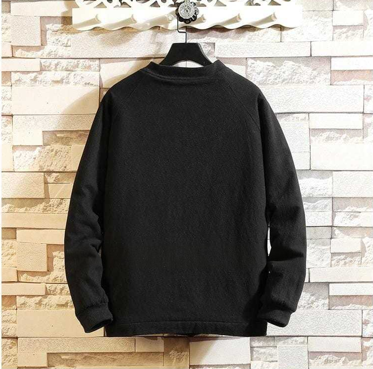 Plush Thick Chinese Style Cotton Coat