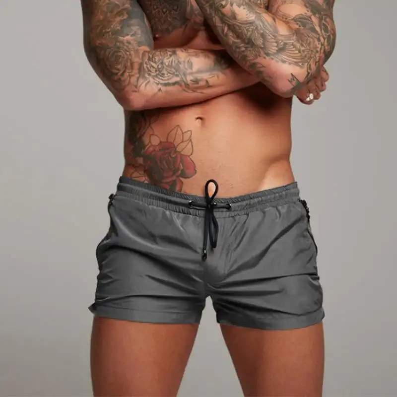Shorts, Beach Pants, Sports Shorts, Men's Pants, Double-layer Casual Pants