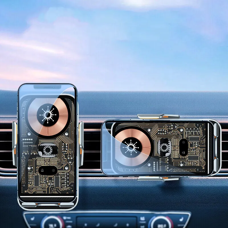 Wireless Charger Automatic Induction Air Outlet Car