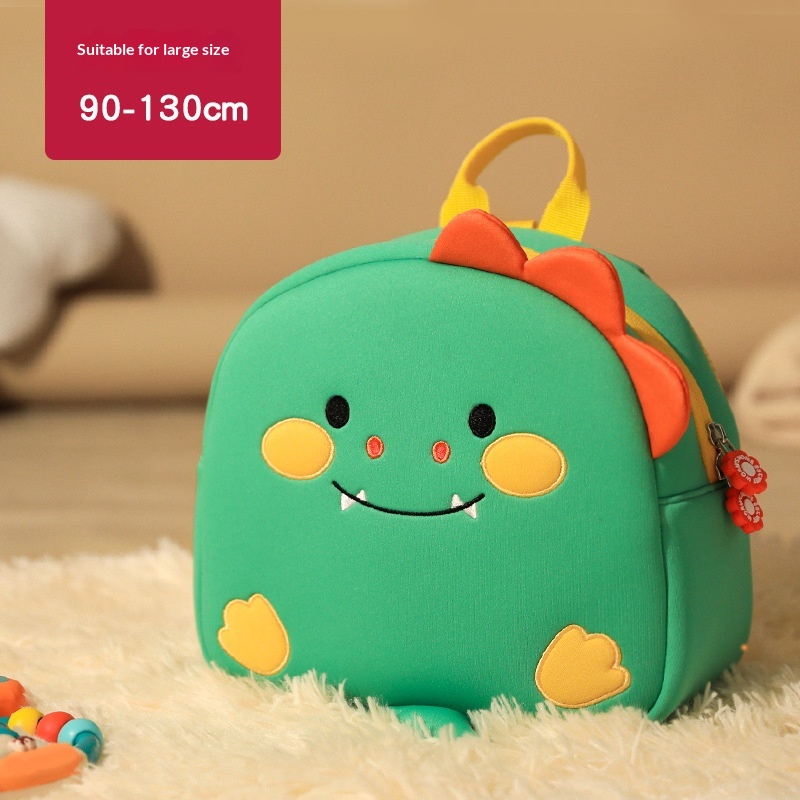 Backpack Class Girls Boys Animal Backpack Children's Travel Backpack Night Reflective Safety Middle Class-Upgraded Antibacterial Lining- Dinosaur Large