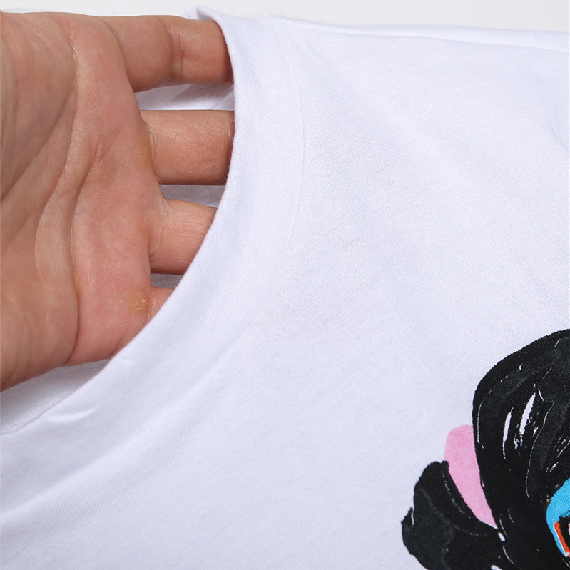 New Fashion Short Printed Girls' T-shirt