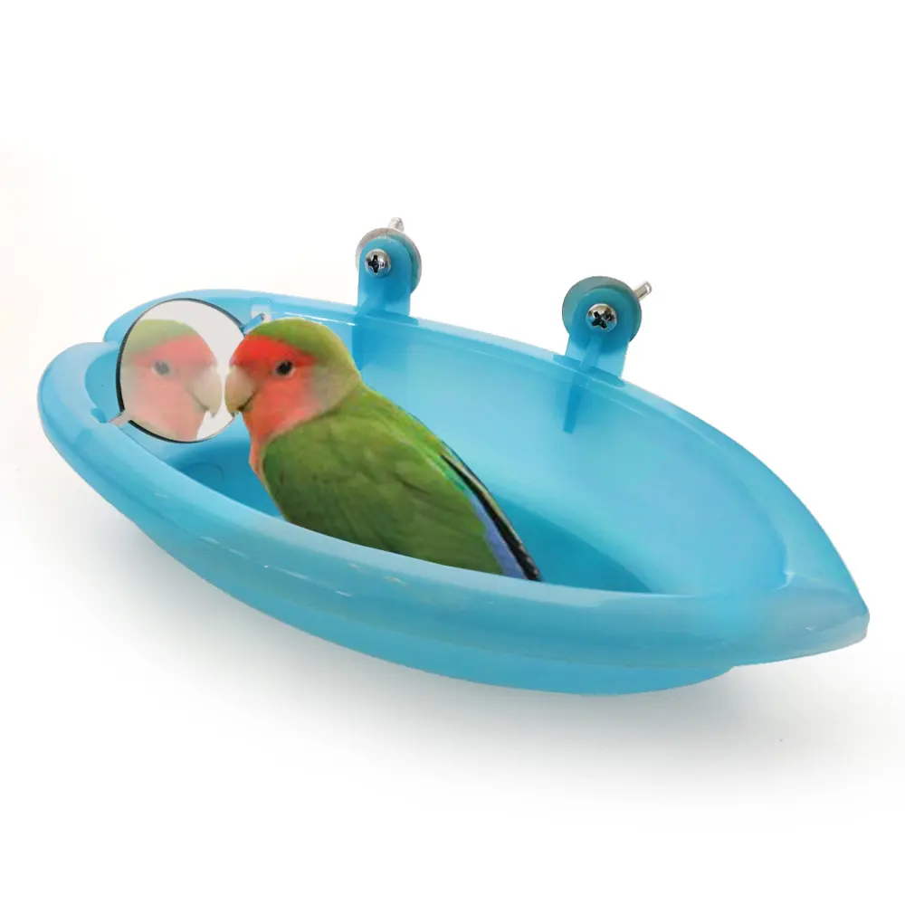 Small Parrot Peony Tiger Skin Bath Basin Food Bowl