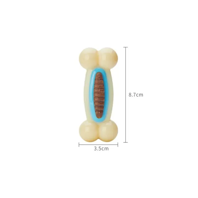 Pet Toy Nylon Card Bone Eater Eat Play Two in one Educational Toys Trumpet - Shop at LoveMi