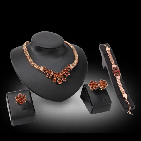 Four-piece Set of Women's Clothing Accessories Jewelry Sets