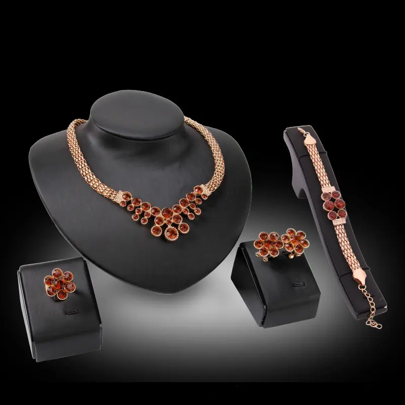 Four-piece Set of Women's Clothing Accessories Jewelry Sets
