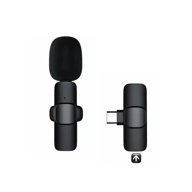 Short Video Shooting Mobile Phone Live Broadcast Wireless Lavalier Microphone – image 4