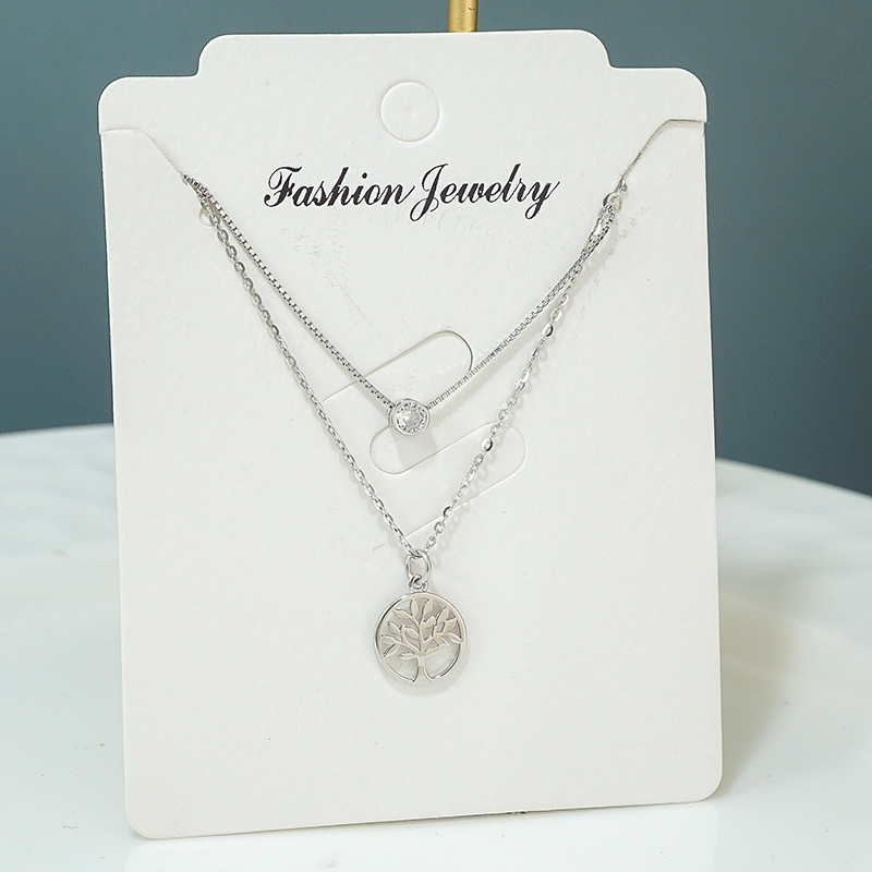Niche Design Tree Of Life Double Necklace