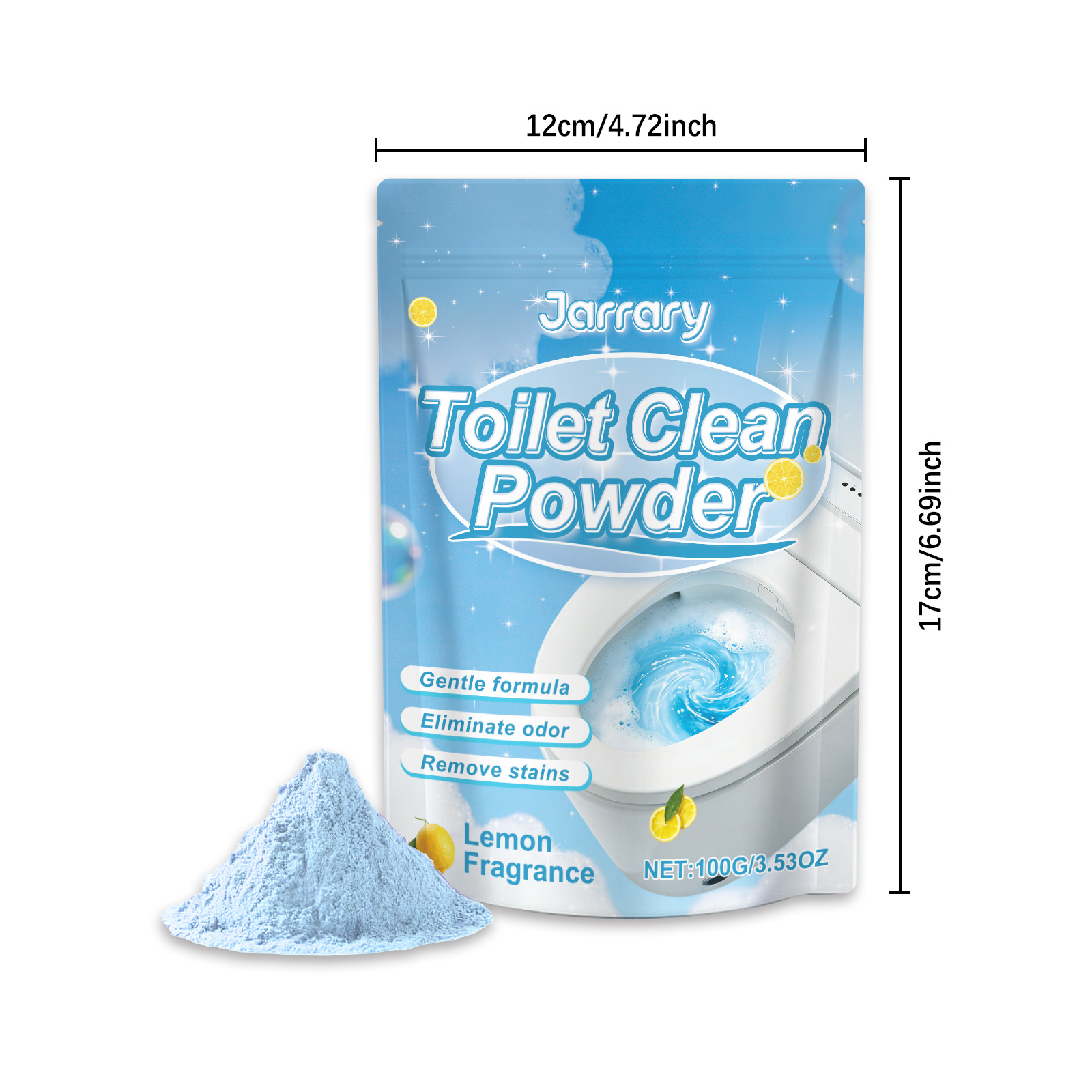 Toilet Cleaning Powder 1 0 0g1bag image 2