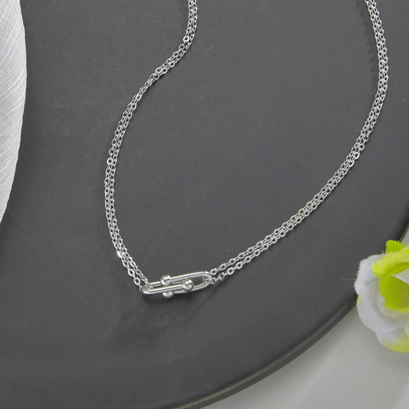 Net Red Titanium Steel Wild Clavicle Chain Jewelry