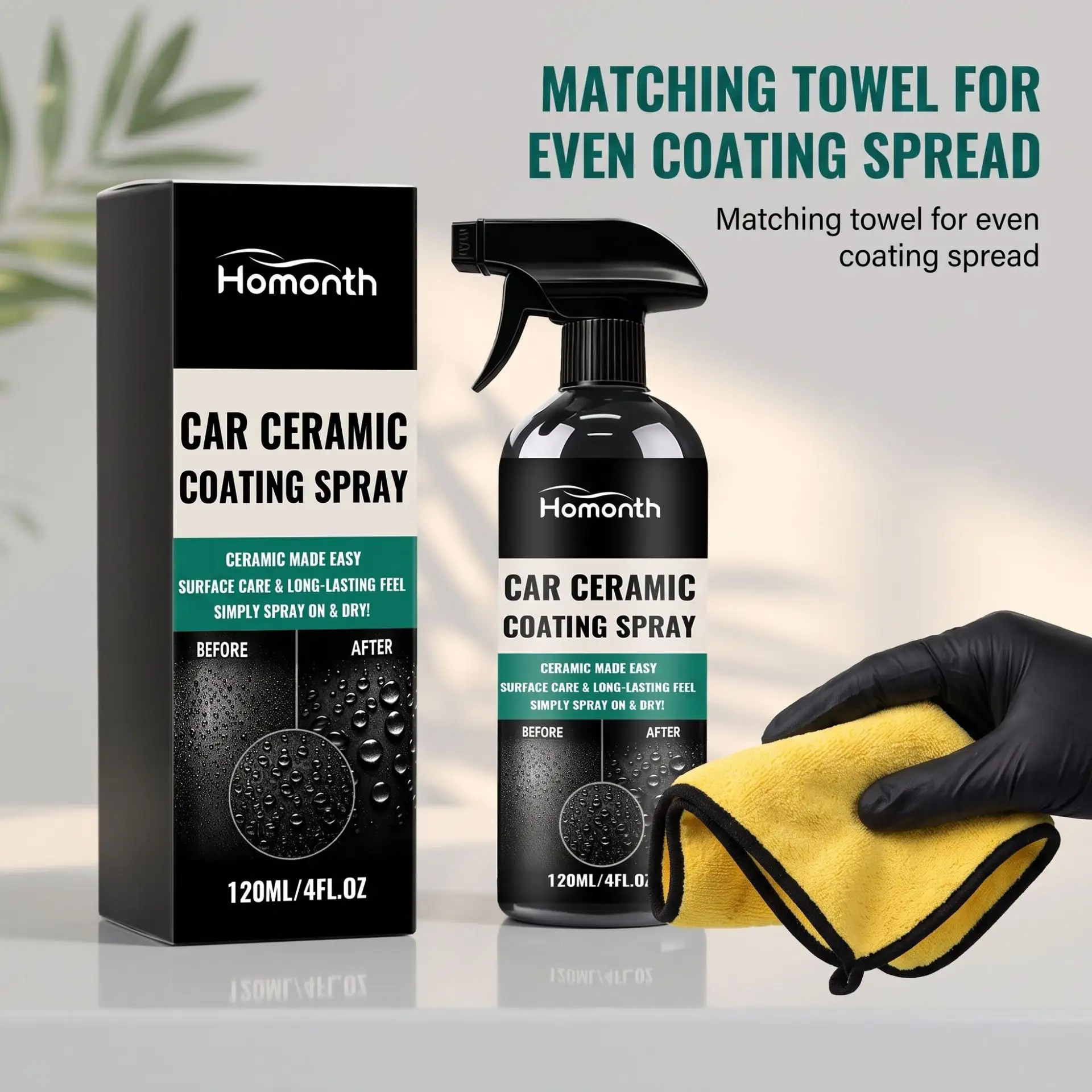 HOMONTH Nano Automotive Coating Spray A Convenient