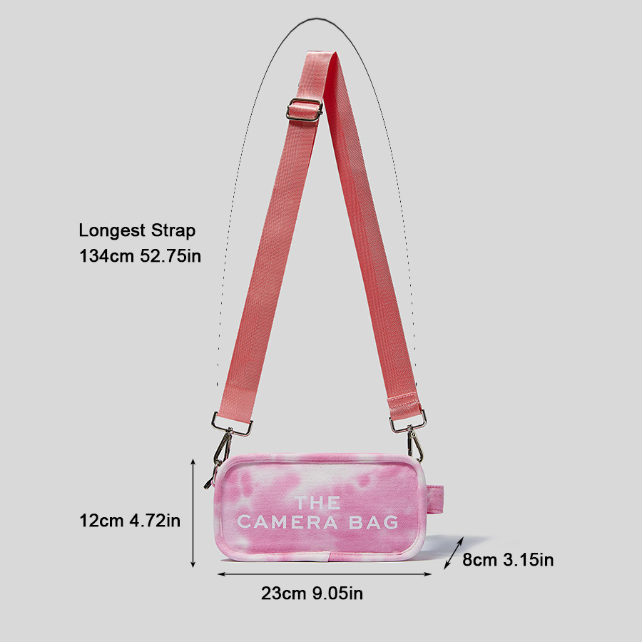 Fashion Canvas Print Ladies Messenger Bag