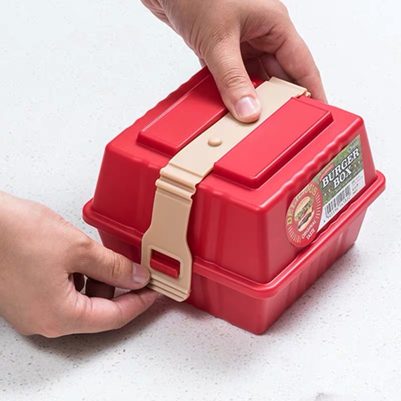 Title 4, Hamburger box lunch box food storage box