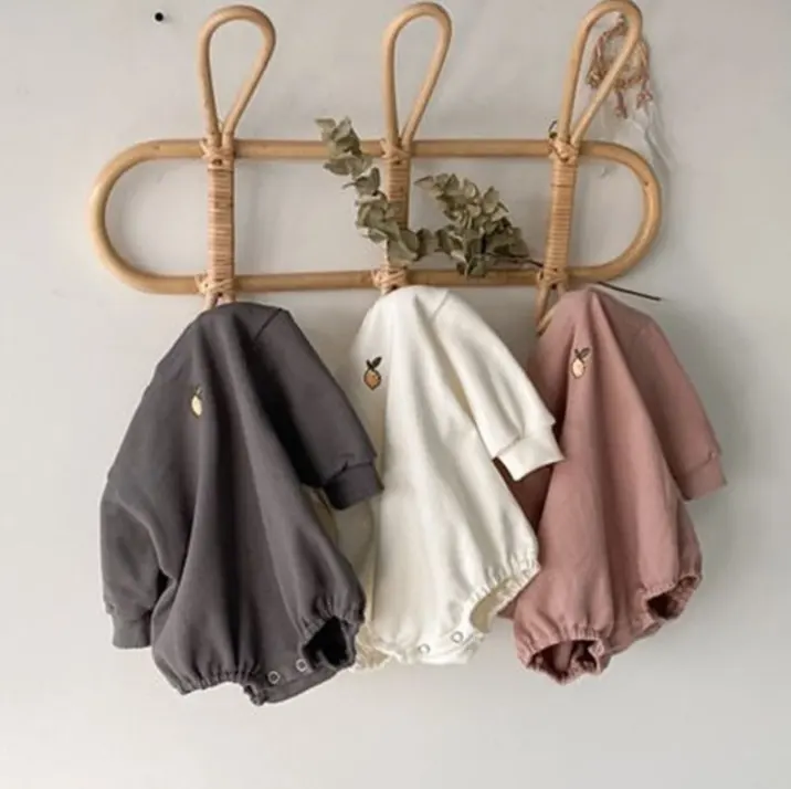 Cute Baby Pear Bag Fart Clothes Fashion Long-sleeved Romper