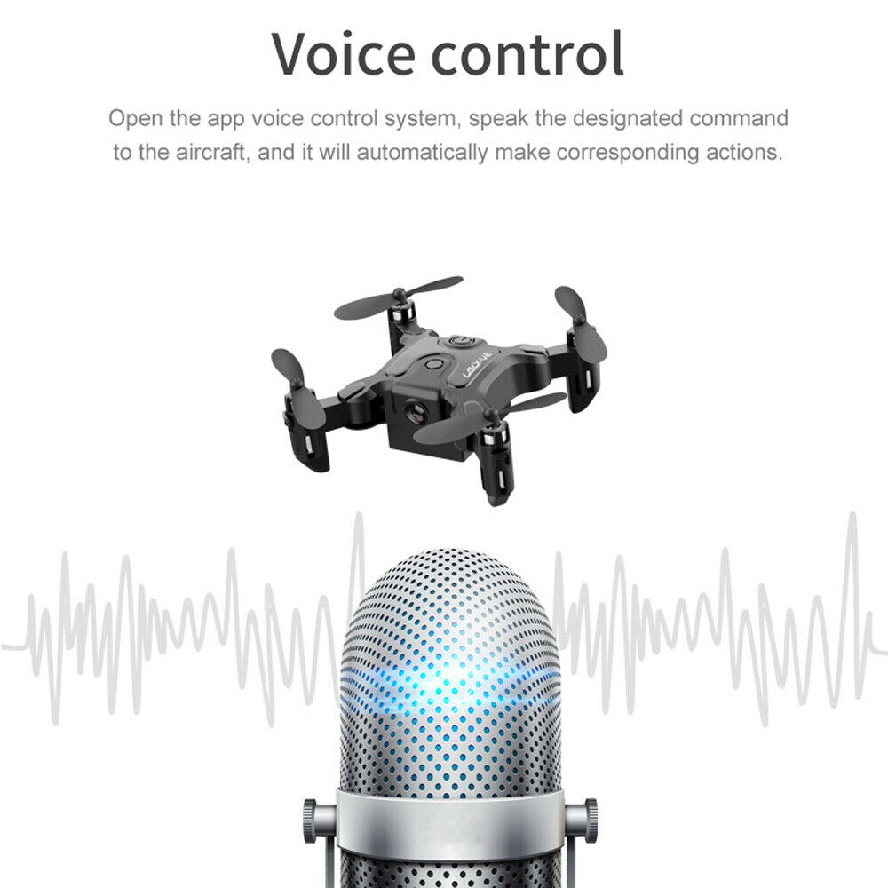 AU  V2 Mini Drone Selfie WIFI FPV With HD Camera Foldable Arm RC Quadcopter Toy.